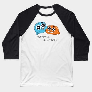 Gumball and Darwin best bros Baseball T-Shirt